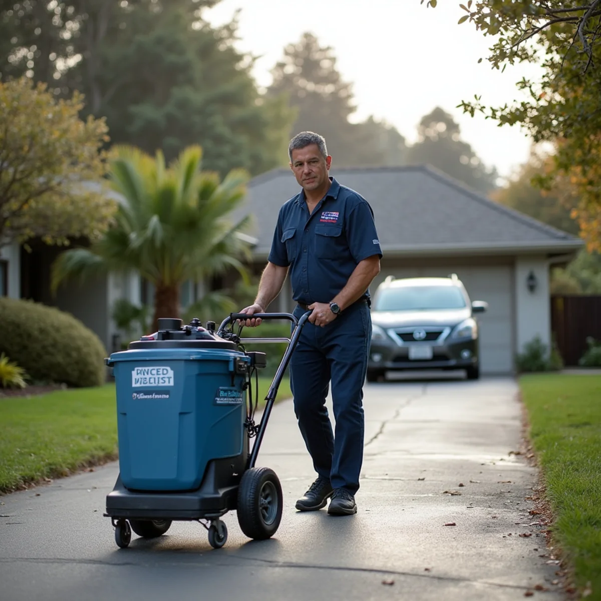 Water damage restoration at a lagoon-front home in Redwood Shores, Redwood City