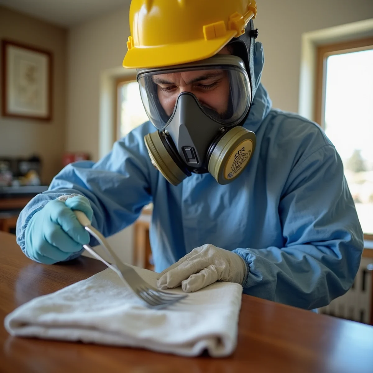 Water damage restoration work inside a Daly City, CA home