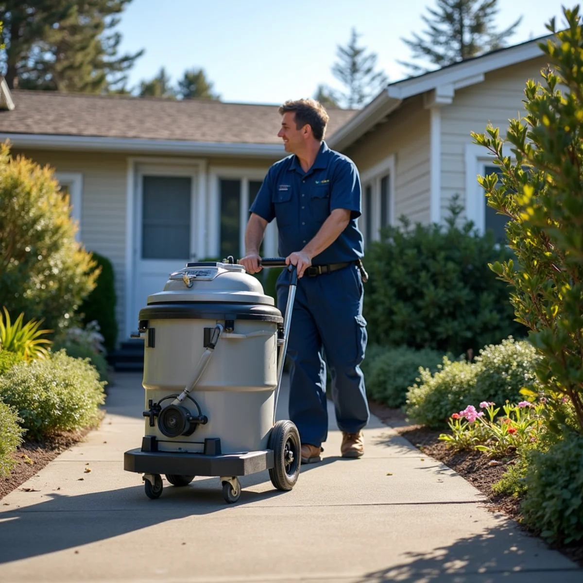 Water damage restoration at a coastal hillside home in El Granada, California