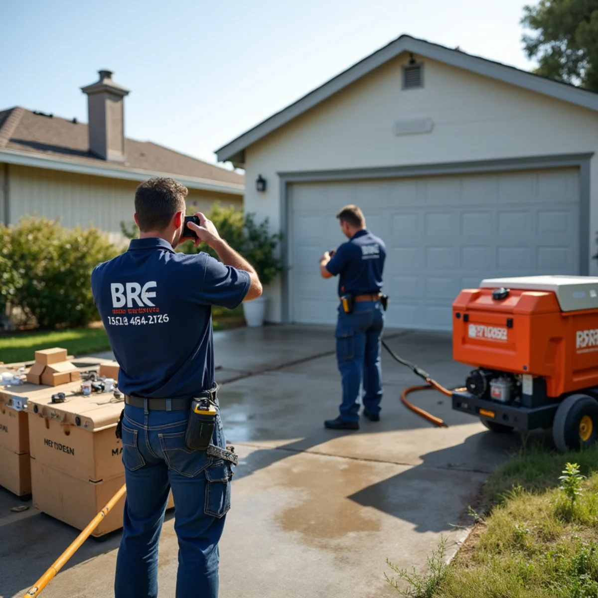 Water damage restoration at a Newark, California home near the bay wetlands