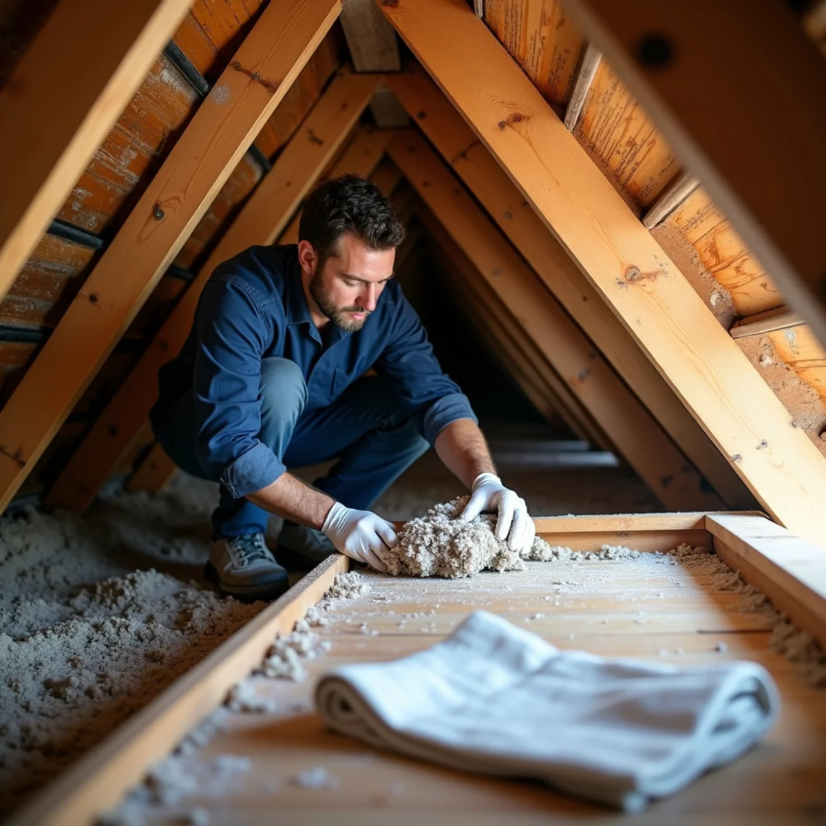 Water damage restoration work inside a Pacifica, CA home