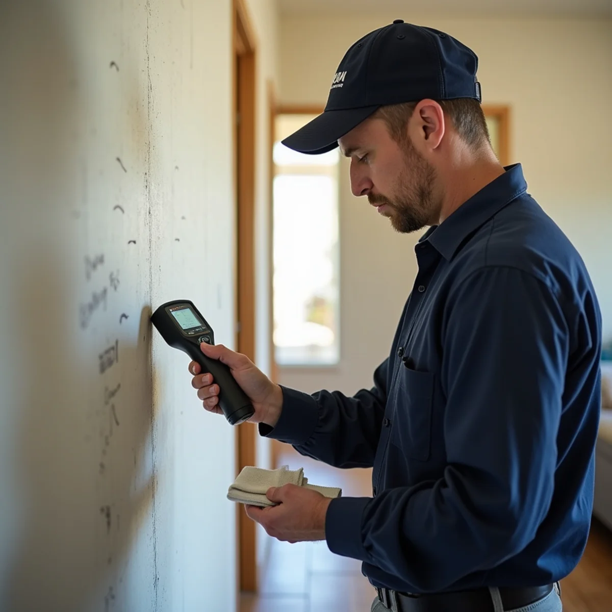 Water damage restoration crew serving homes across San Mateo County